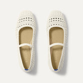 The Max Square Mary Jane - Sandy Crochet