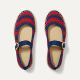 The Espadrille Mary Jane - Cherry Tide