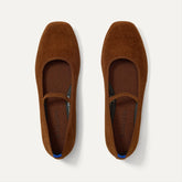 The Max Square Mary Jane - ReVelvet™ Russet