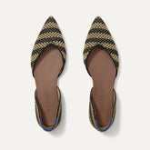 The D'Orsay Point - Shortbread Stripe
