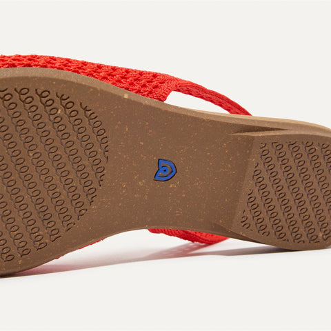 The Almond Slingback - Poppy Mesh