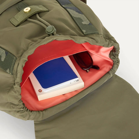 The Travel Cinch Backpack - Forest