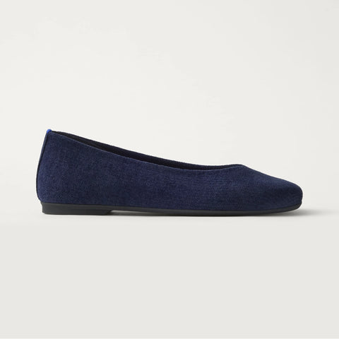 The Max Square Ballerina - ReVelvet™ Navy