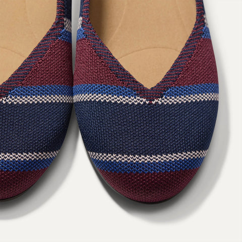 The Daily Flat - Fig Stripe