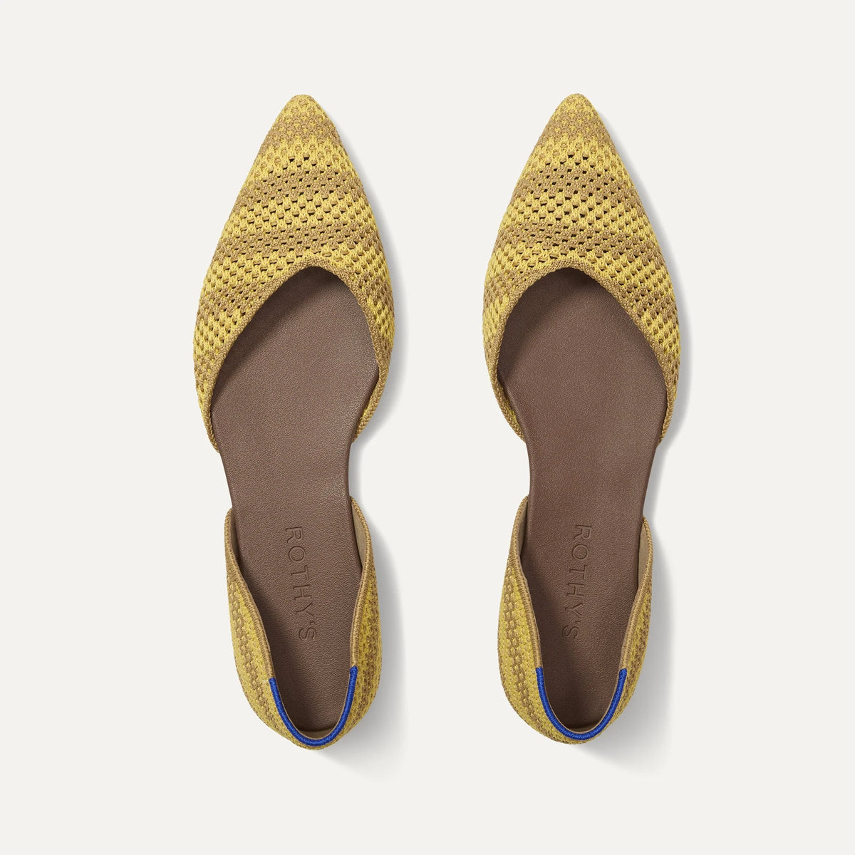 The D'Orsay Point - Daffodil Stripe