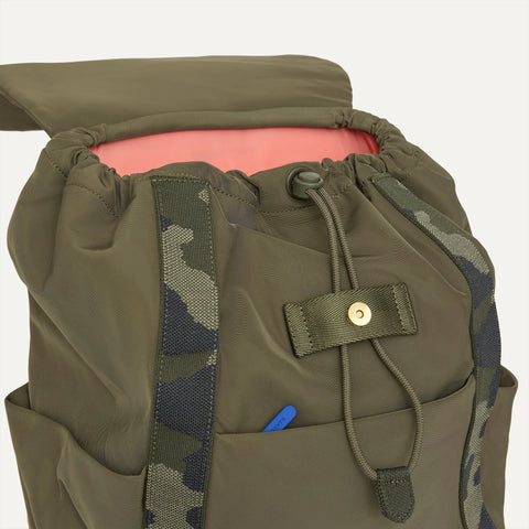 The Travel Cinch Backpack - Forest