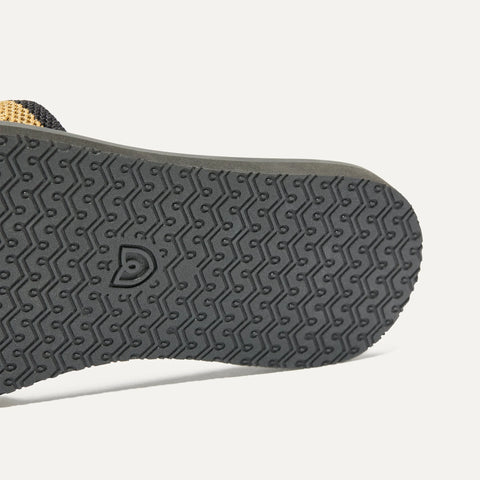 The Slide Sandal - Gilded Crochet