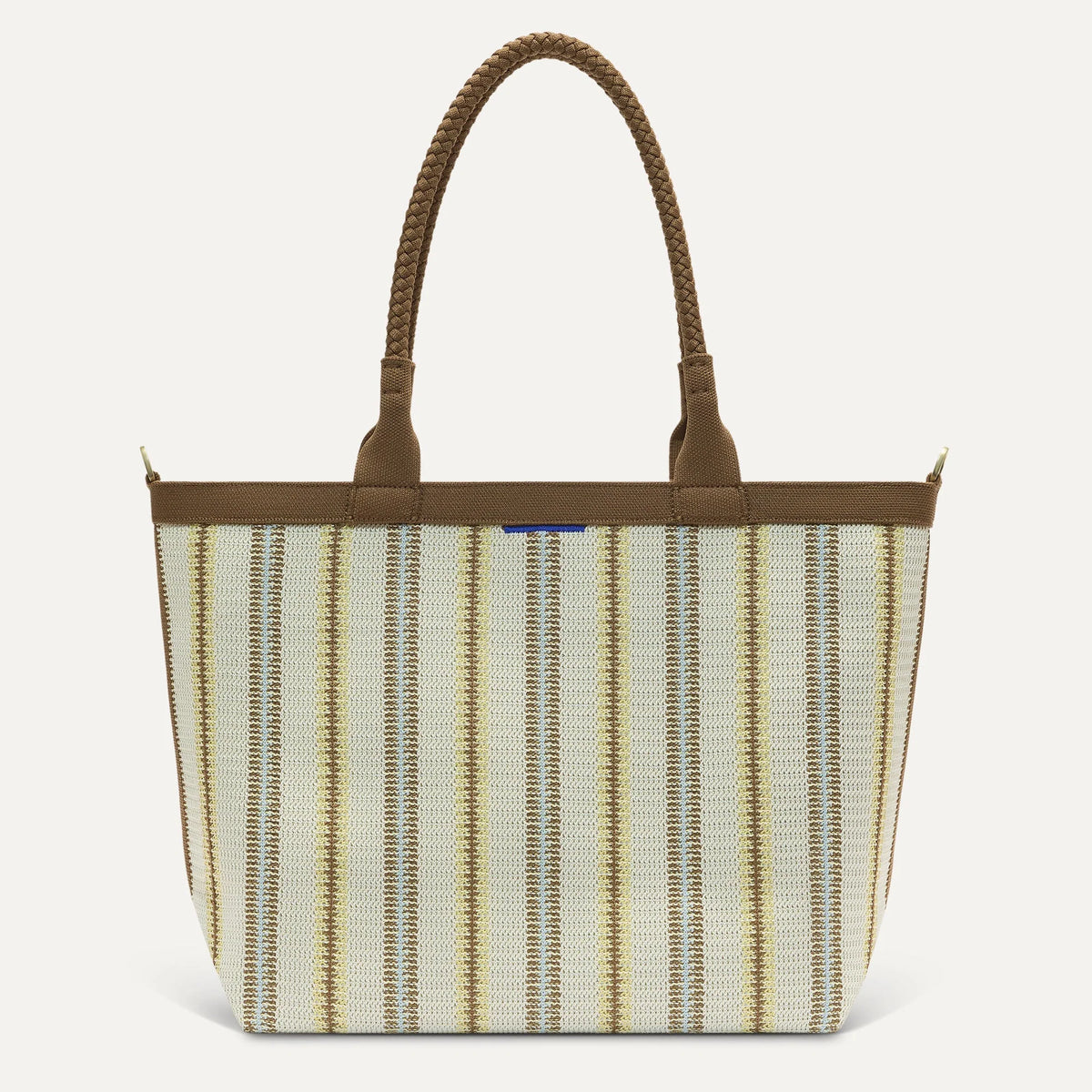 The Lightweight Zip Tote - Sunbeam Market Stripe