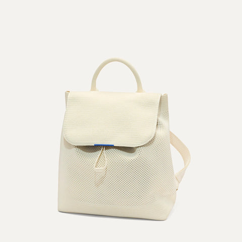 The Cinch Backpack - Coconut Crochet