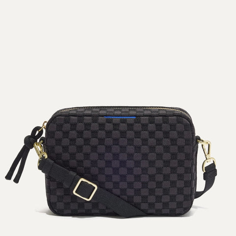 The Crossbody Camera Bag - Black Sand