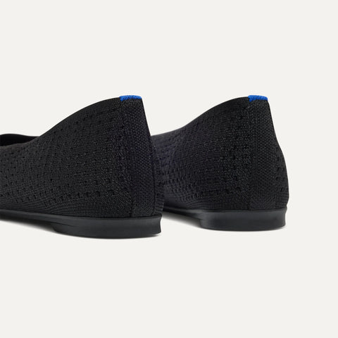 The Max Square Ballerina - Black Mesh
