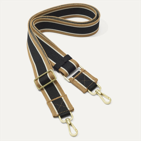 The Crossbody Strap - Khaki Stripe