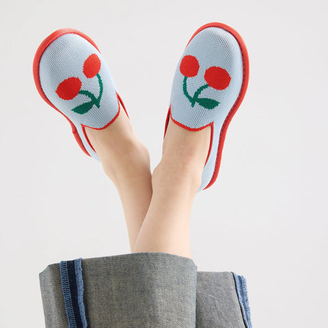 The Mini Loafer (for Kids) - Cherry Blue
