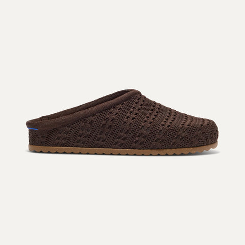 The Casual Clog - Chocolate Crochet