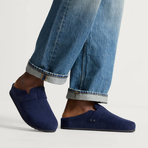The Men's Clog - ReVelvet™ Deep Navy