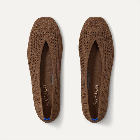 The Max Square Ballerina - Cinnamon Mesh