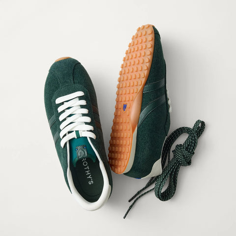 The Ivy Sneaker - ReVelvet™ Evergreen
