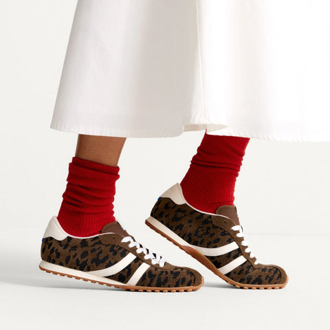 The Ivy Sneaker - ReVelvet™ Cheetah