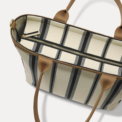 The Lightweight Zip Tote - Coastline