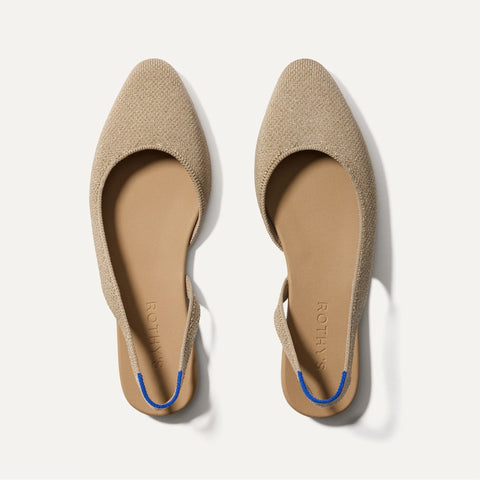 The Almond Slingback - Metallic Prosecco