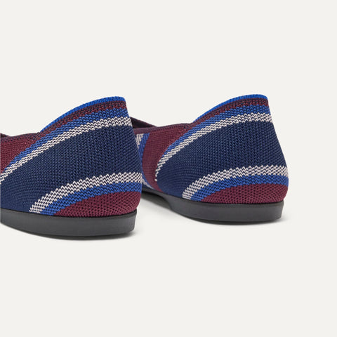 The Daily Flat - Fig Stripe