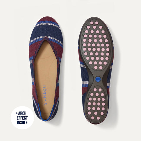 The Daily Flat - Fig Stripe