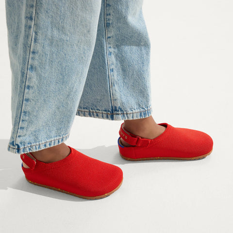 The Kids Clog - Firetruck Red