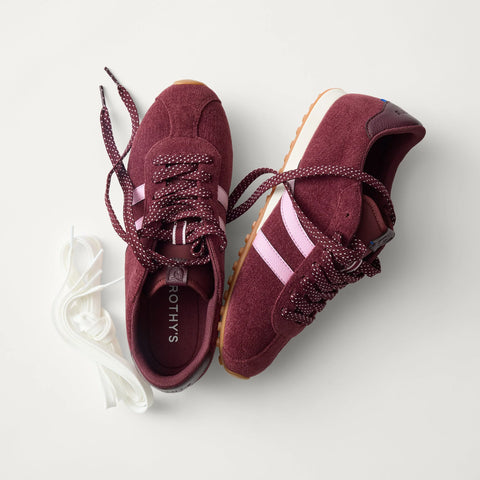 The Ivy Sneaker - ReVelvet™ Syrah