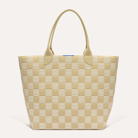 The Lightweight Tote - Checker Sand