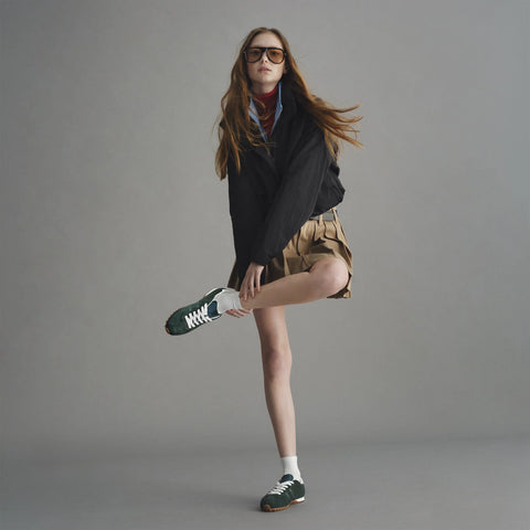The Ivy Sneaker - ReVelvet™ Evergreen