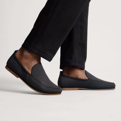 The Ravello Loafer - Stone Black