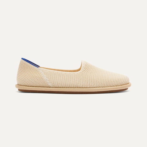 The Cruiser Loafer - White Raffia-Knit