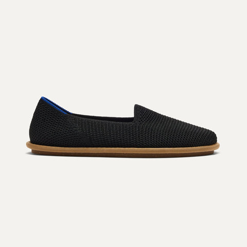 The Cruiser Loafer - Black Raffia-Knit