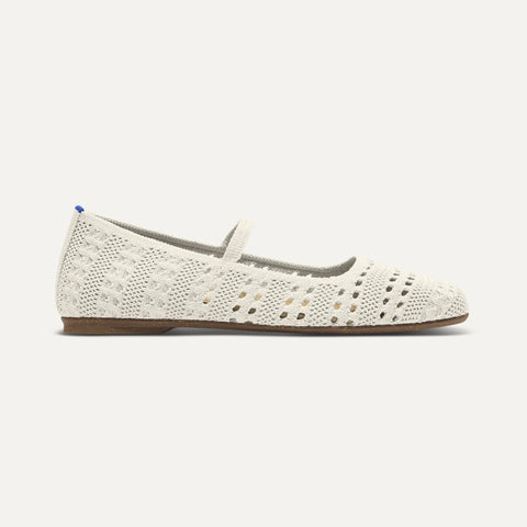 The Max Square Mary Jane - Sandy Crochet