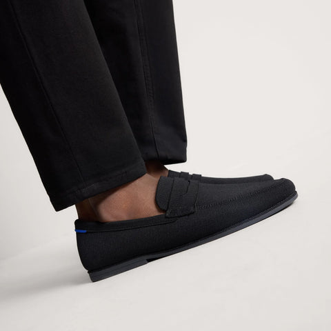 The Ravello Penny Loafer - Black