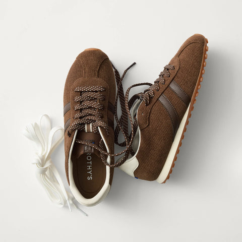 The Ivy Sneaker - ReVelvet™ Cinnamon