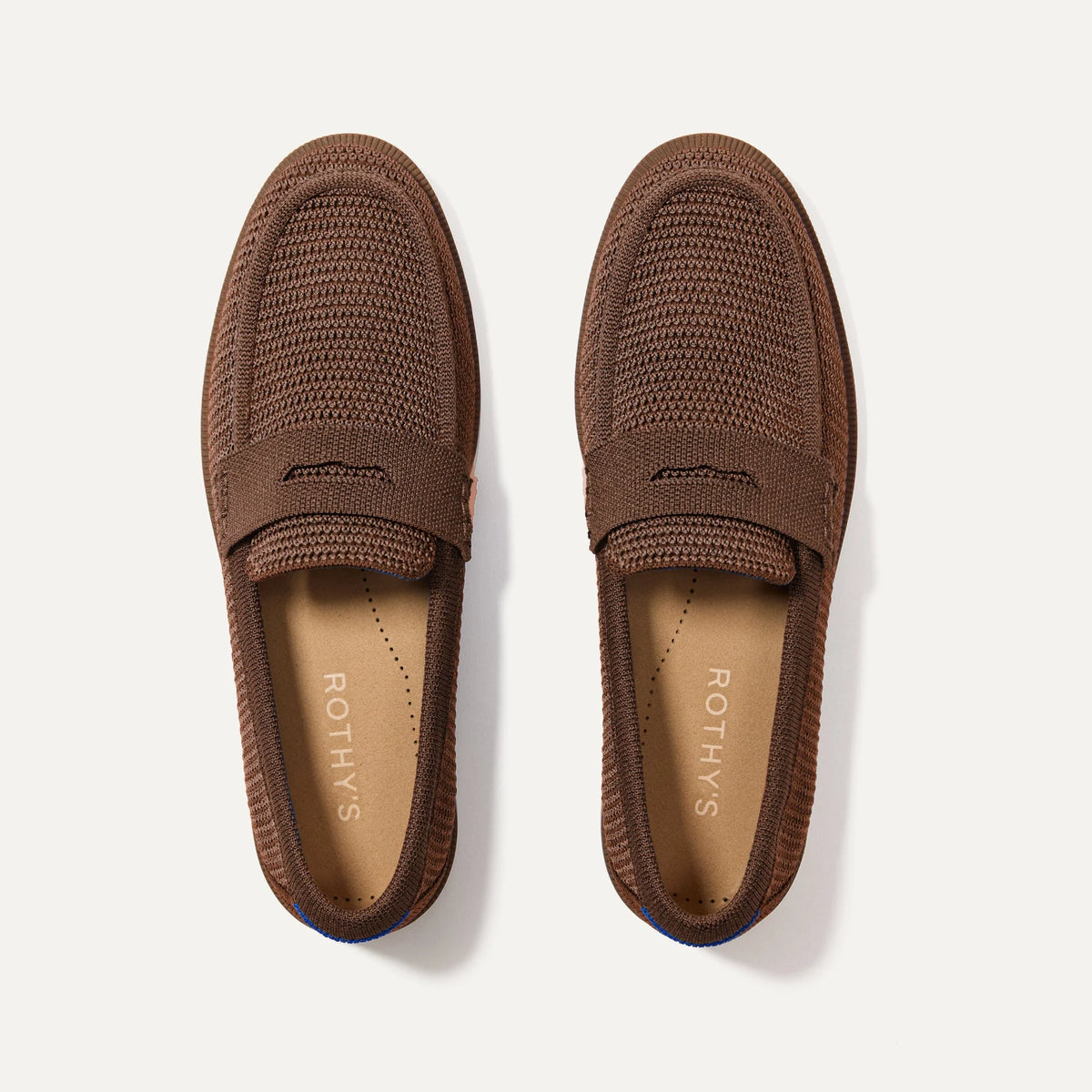 The Penny Loafer - Cinnamon Raffia-Knit