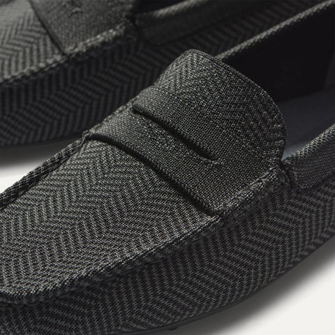 The Men's Daily Driver - Carbon Herringbone